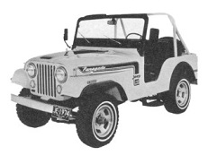Jeep CJ foto (Modell 1953)